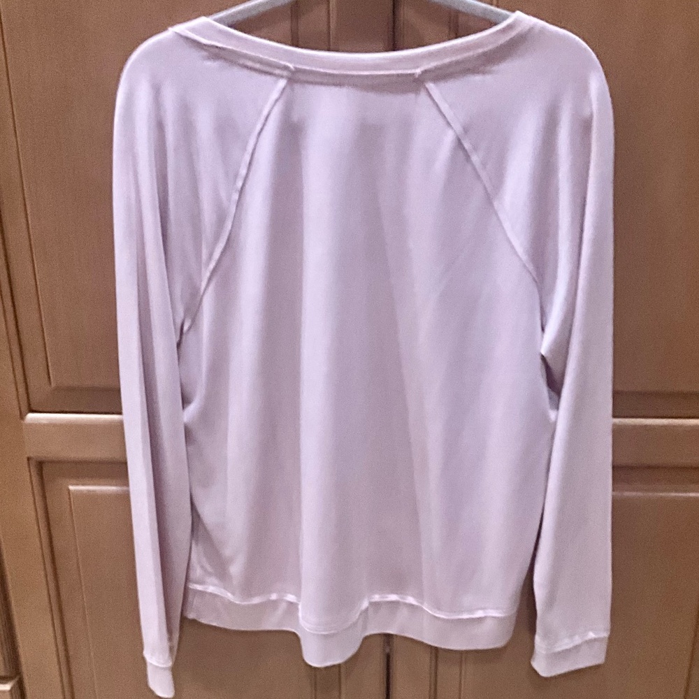 Mudd Pink Light Weight Pullover with Lace up Details  Size M. NWOT - Picture 3 of 6